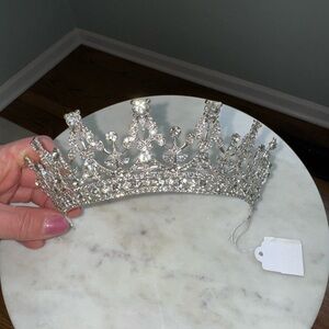 Elegant Silver Tiara